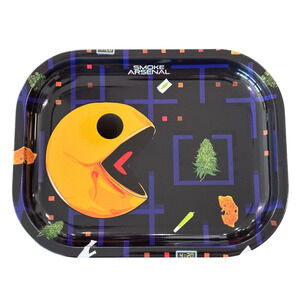 Smoke Arsenal Premium Tray Small Dankman (Pac Man) Design
